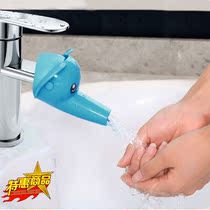 2021 new cartoon cute children water diversion faucet extended wash basin outlet tap water silicone sleeve