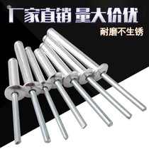 Blow-core rivets rivets aluminum studs Latin flat heads round heads Lu rivets open type