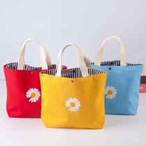 Student bowl cloth bag for pupils waterproof thick cute cartoon large lunch bag Tote Bag tote bag