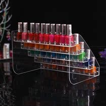 Nail Polish display rack nail polish display stand acrylic transparent multi-layer nail shelf nail salon cosmetic rack