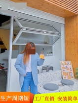 Kitchen durable decoration stable multi-choice waterproof folding window thickened up and down bar counter shop typhoon fast food restaurant