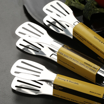 Stainless Steel Food Tongs Anti Heat Bread Clip Pastry