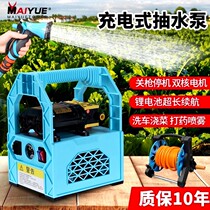 Small rechargeable pump watering artifact agricultural watering water pump irrigation vegetable household garden watering machine