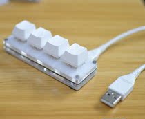 PlugPlay HID 4-key Keypad Keyboard USB Mini Mechanical Keyb