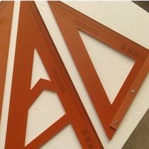 Woodworking triangle ruler high precision decoration tool large saw Table 90 degree right angle electric board decoration ruler