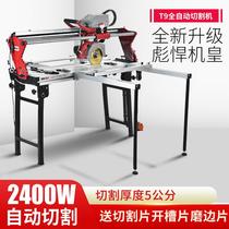 Desktop tile cutting machine Chamfering machine electric cutting table stone floor tile edging microspar 45 degree Chamfering machine