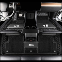 Tesla model Y foot pad model3 foot pad edamame 3 full enclosure modelSmodelX6 Seat 7 carpet