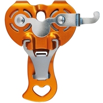 Italy KONG steel shaft double pulley Forest Park Adventure rescue mountaineering transportation industrial protection steel cable pulley