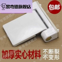 Kitchen plastic steel door hinge aluminum doors and windows Universal Toilet door old toilet loose leaf bathroom silent cross chain