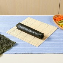 Green leather sushi curtain sushi tool set full Laver rice bamboo curtain sushi roller curtain Sushi Sushi curtain