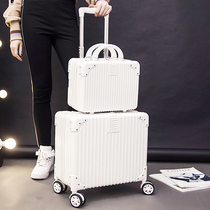 18-inch small luggage universal wheel suitcase boarding password box Korean version of child Mother Box men and women tide rod box