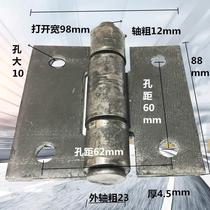 4-inch thick welding with holes for detachable door iron hinge truck iron door chain car box car page thickness 5 hinge 0 mm