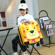Luggage can sit on children roller skating can ride Net red students Childrens trolley case cute travel small cartoon New