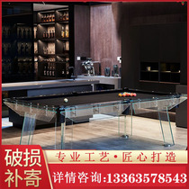 Billiard Table Adults Home Commercial Crystal Light Lavish American Indoor Flower Style Nine Balls Glass Solid Wood Engraved Table Billiard Table