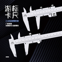 Vernier caliper stainless steel high-precision measurement plane outer diameter depth wenplay mini caliper feeding steel ruler
