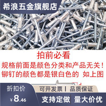Factory direct aluminum blind rivets M3 2 4 5 pull rivets aluminum rivets blind nail pull nails