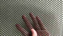 Mouse anti-balcony protection net black window flat grid childrens safety stair protection net plastic anti-cat Net