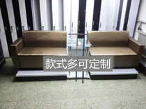 Billiards Hall Trio Place Sofa Black Eight Standard Billiards Sofa Billiard Room Club double sofa View ball seat