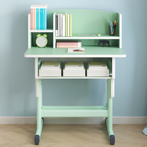 Childrens desk and writing desk can lift children study table Primary school students writing desk homework table school duo desks