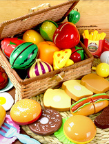 Children's Fruit Chichele Toys Boys and Girls Play House Vegetables Baby Chichee Kitchen Set Cake