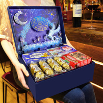 Imported snack gift package whole box to send girlfriend Net red high-end Christmas gift snack food combination