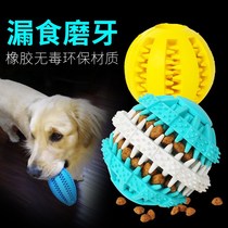 Pet Toys Bite large canine Labrador Dogs Leaking Out of Dull Toy Grinding puzzle Toy Teddy Balls