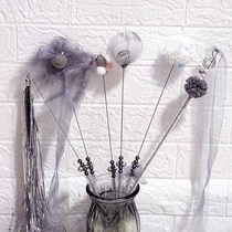 Five flowers Meow fairy cat bat with Bell three sets of six sets of badminton cat toys