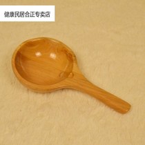 Manufacturer wooden scoop spoon bath wooden water scoop large wooden household wooden water float scoop water spoon wooden bath bath