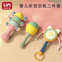 Sand Hammer Baby Toy Baby Gripping Newborns Early to teach after training small sand hammer to wave a babys hand rocking the bell