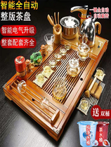 Golden Cooktop Official Flagship Store Complete glass Gongfu Tea Equipped Living-room Home Tea Tray Fully Automatic Office