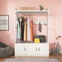Nordic creative coat rack hanger floor-to-ceiling bedroom simple hanger floor hanger simple modern clothes shelf