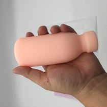 Bottle invisible masturbation soft glue Simple portable fap artifact Penis exercise glans training Student dormitory plane