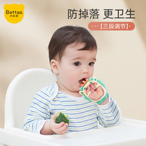Beltide Tooth Gum Baby Grinding Tooth Stick Toy Can Water Cook Food Grade Silicone Gel Anti-Eat Hand God Instrumental Baby Bracelet