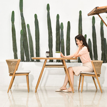 Purple Leaf Balcony Small Table And Chairs Casual Tea Table And Chairs Combine Nordic Modern Minimalnet Red One Table Two Chair Vines Three Sets