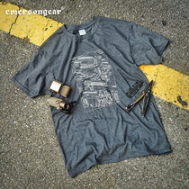Emerson Emersongear military fans T-shirt men outdoor short sleeve tactical T-shirt military culture tactics T-shirt