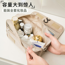 Cosmetic bag large capacity female portable super large cosmetic storage bag box 2022 new super fire travel wash bag
