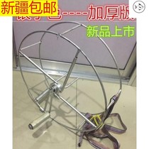 Pipe retractor pipe winding machine finishing water belt retractor agricultural pipe reel 4 3 wide Winder fire agriculture