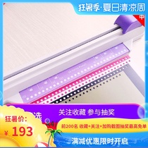 Pre-sale Manual hand push continuous 30-hole multi-function punch A4 B5 A5 B6 paper loose-leaf punch
