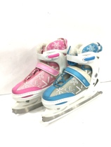 Ice Knife Shoes Winter Warm Ice Knives Shoes Sneakers Shoes Children Teenagers Ice-Knife Shoes Warm Ice Skate Shoes