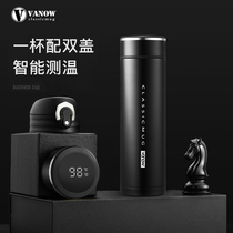Vanow high-grade smart thermos cup for men and womens high-grade water Cup custom lettering gift box office tea cup