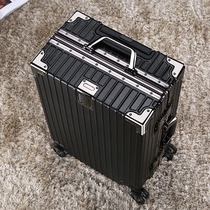 Six red kangaroo student luggage female business password box male aluminum frame universal wheel boarding case drop trolley case
