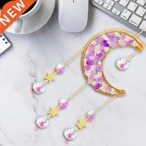 Wind Chime Bedroom Moon Shape Craft Gift Sun Catcher