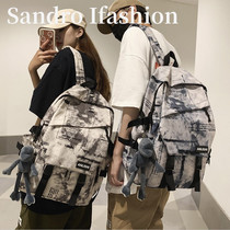 Century Converse 2021 schoolbag female Korean version of college students High School camouflage backpack large capacity travel backpack man