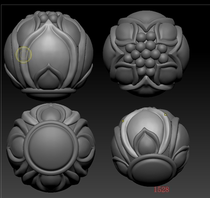 Lotus Desk Finely Carved and Carved Figurian jade carved wooden sculptured stone sculptures stl handicraft 3D printing