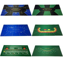 Texas Holdem rubber pad washable tablecloth printed pattern table mat Black Jack 21-point rubber pad roulette tablecloth