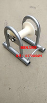 Ground cable wheel Cable release pulley Bridge pulley Release pulley Nylon wheel Single wheel release pulley