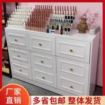 Nail polish low cabinet Low cabinet Locker display cabinet Floor cabinet Nail shop storage cabinet Storage nail oil glue wall cabinet