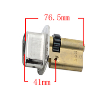 S331] lock cylinder C2 old 9 80 long anti-theft door lock cylinder