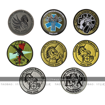 17 Formula Hong Kong HKP medallion CTRU unicorn tactical Velcro embroidery armband badge