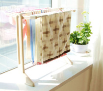 Japan IRIS multifunctional bay window folding small drying rack home bedroom mini underwear baby drying